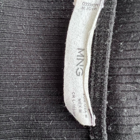 Mango long sleeves v-cut neck bodysuit - Picture 4 of 4